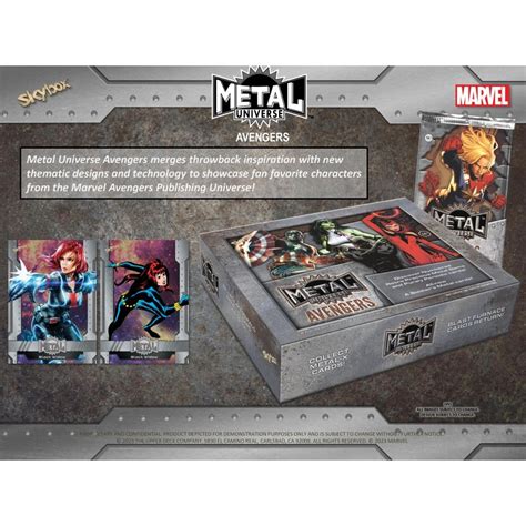 metal universe avenger hobby case